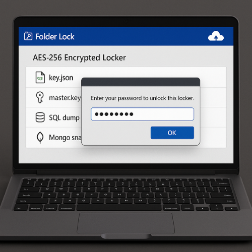 Protect Keys & DB Dumps