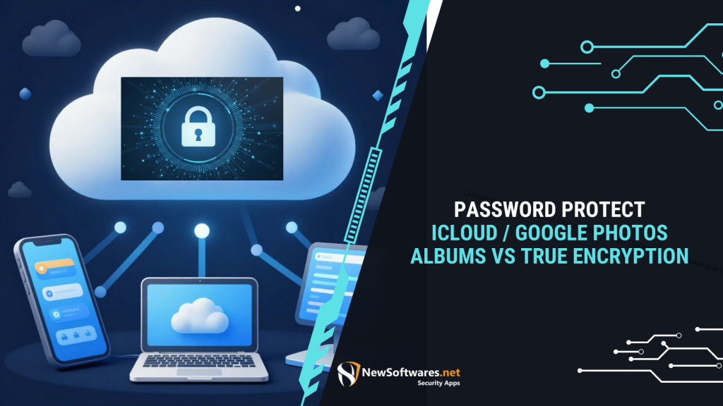 Password Protect iCloud Google Photos