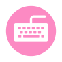 key macro logo mk feature key macro icon