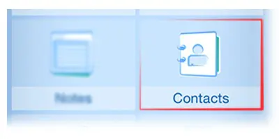 contacts main features iphone