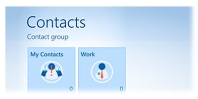 contact group create contact group
