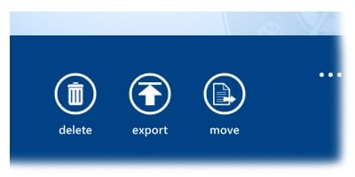 photos import moves photos import delete move