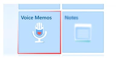 voice memo feature voice memo main feature