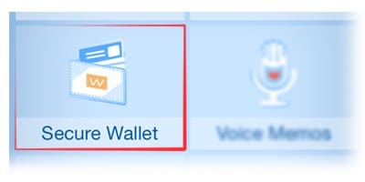 secure wallet wallet main features iphone