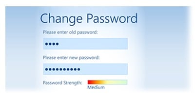 folder lock change password change password