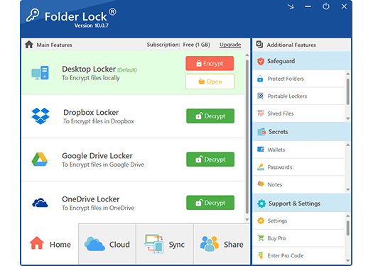 Set Master Password