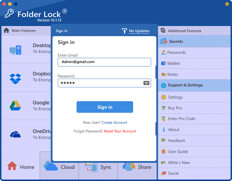 snap folder lock screen 1 1
